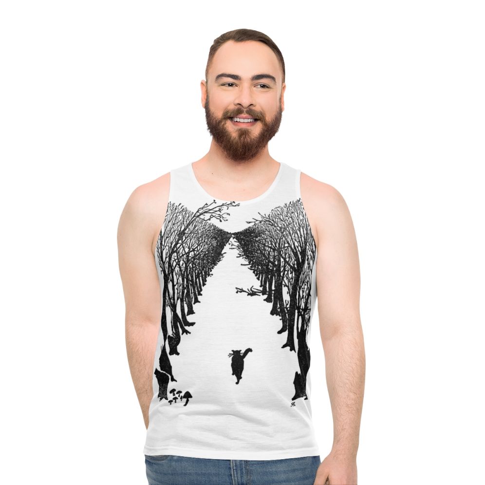 Kipling 'Cat Who Walks By Himself' Unisex Tank Top