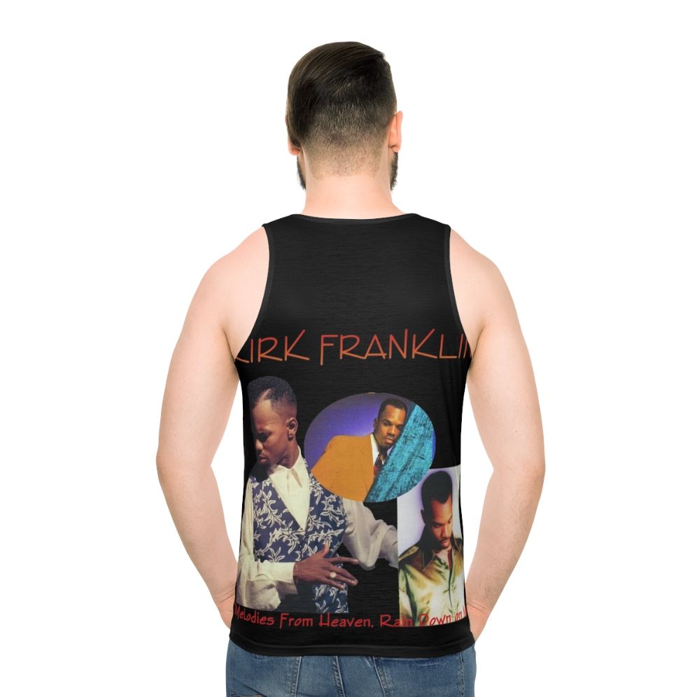Kirk Franklin 90s music inspired black tank top