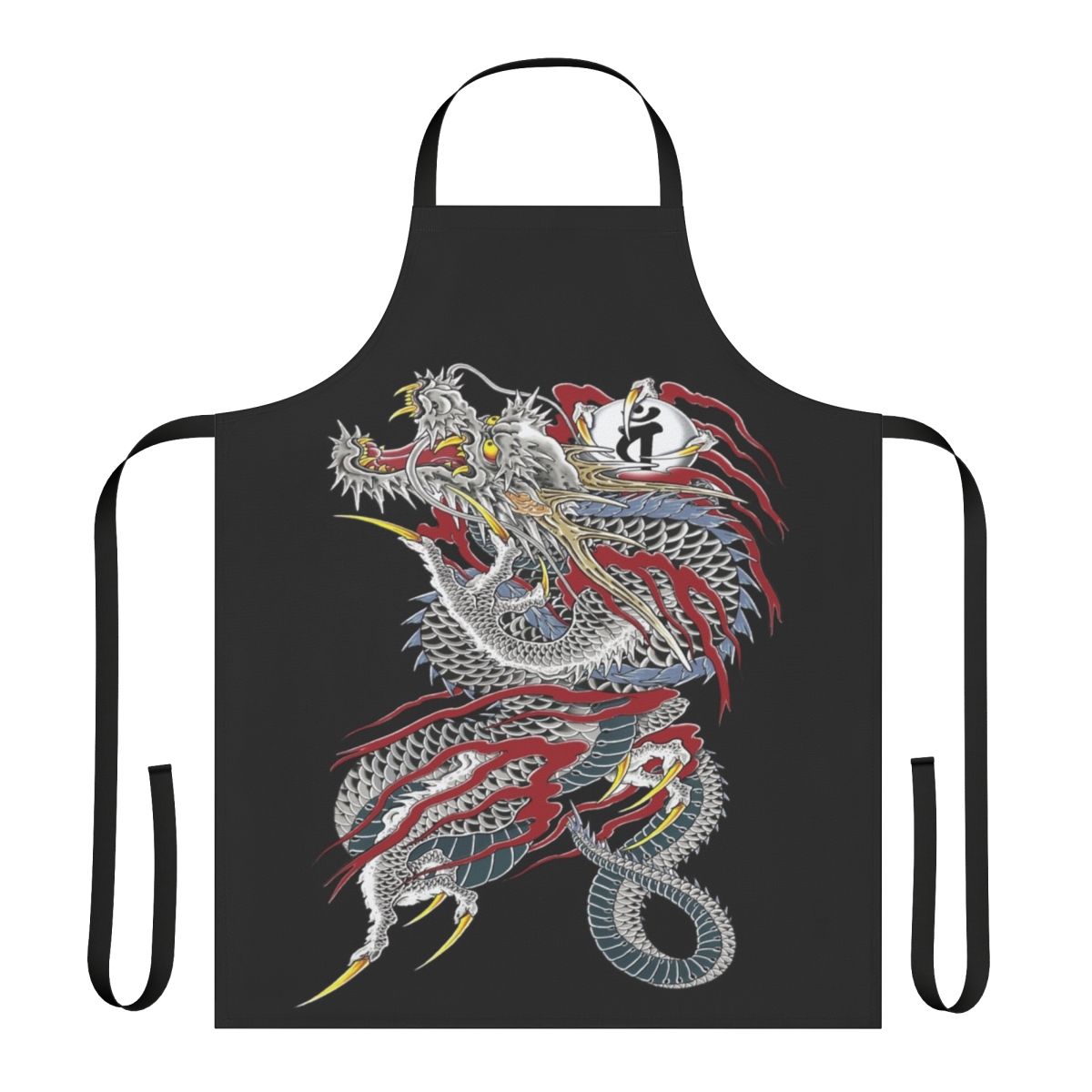 Apron featuring the iconic Dragon of Dojima, Kiryu Kazuma, from the Yakuza video game series
