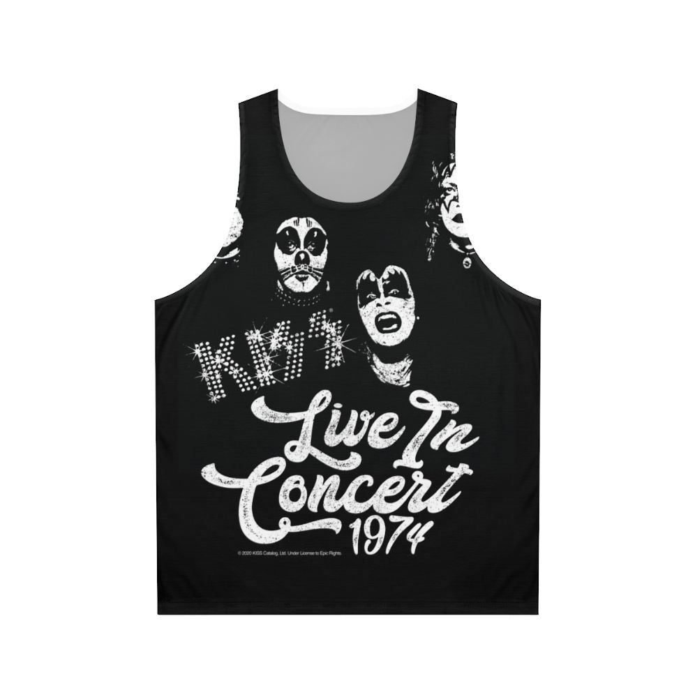 KISS 1974 Live in Concert Unisex Tank Top