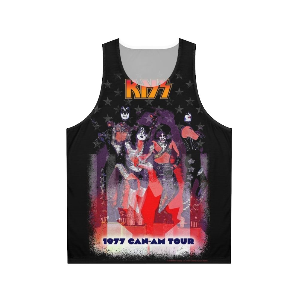 KISS Band 1977 Tour Unisex Tank Top