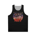 Kiss band members unisex tank top