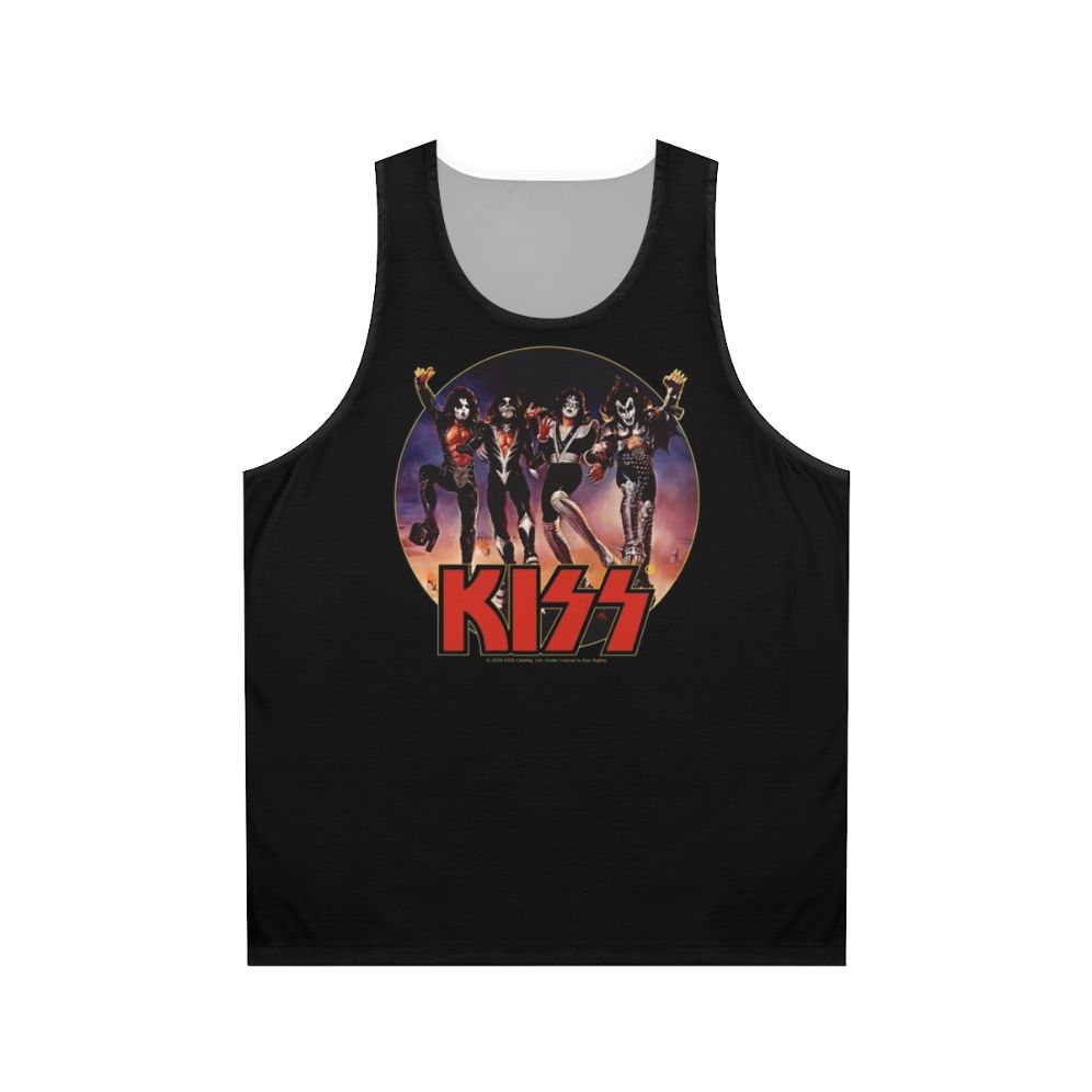 Kiss band members unisex tank top
