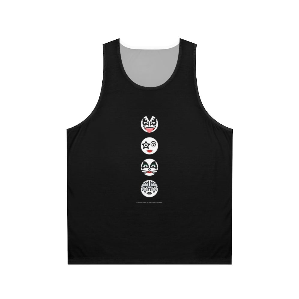 KISS band rock and roll unisex tank top
