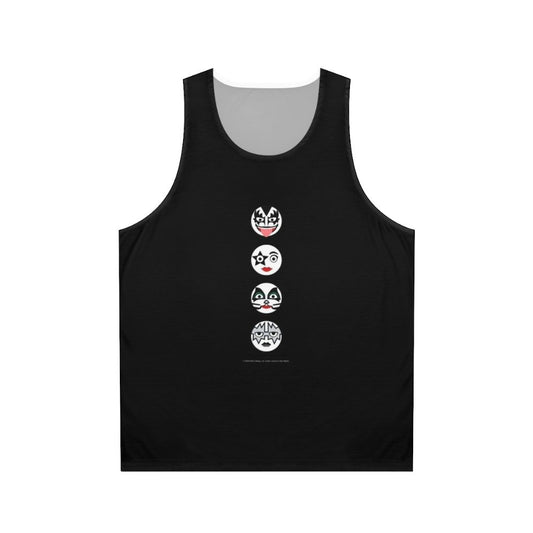 KISS band rock and roll unisex tank top