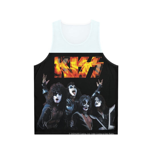 Kiss Band Unisex Glam Metal Tank Top