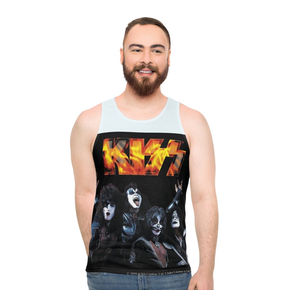 Kiss Band Unisex Glam Metal Tank Top