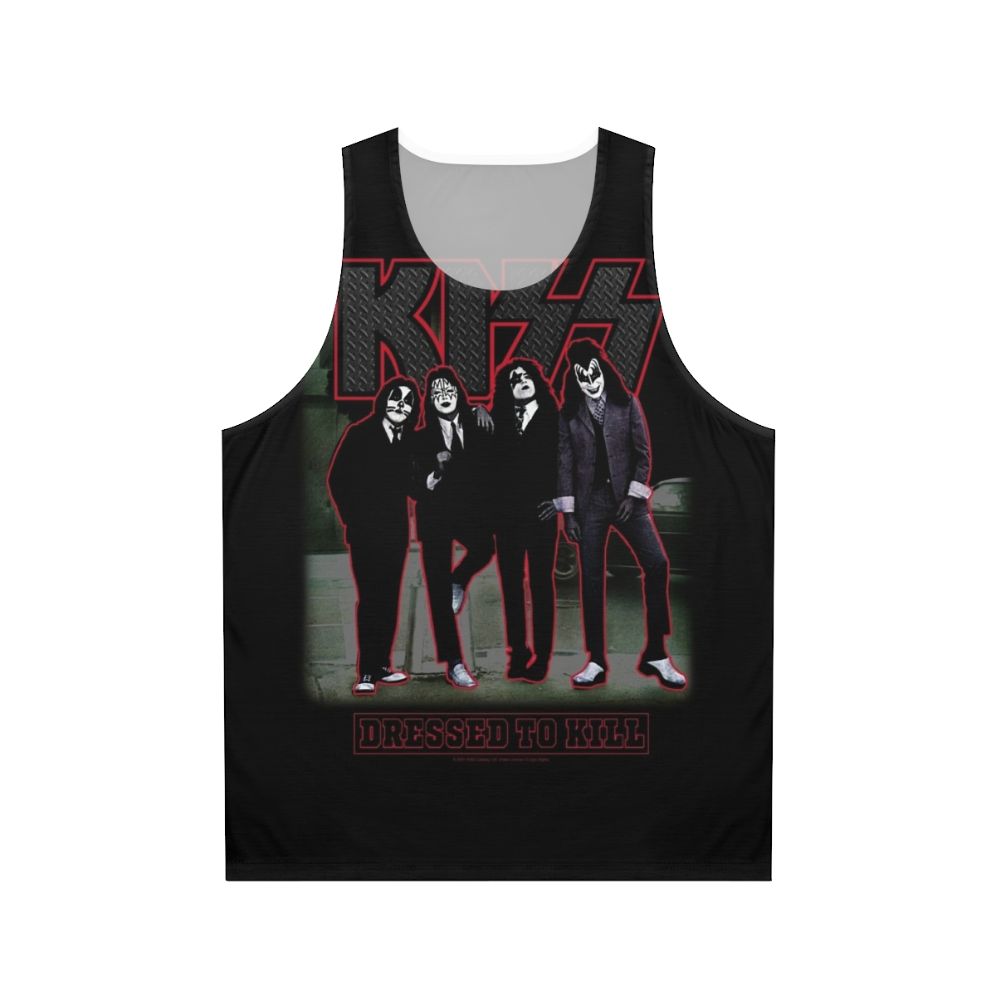 Kiss Dressed To Kill Unisex Tank Top