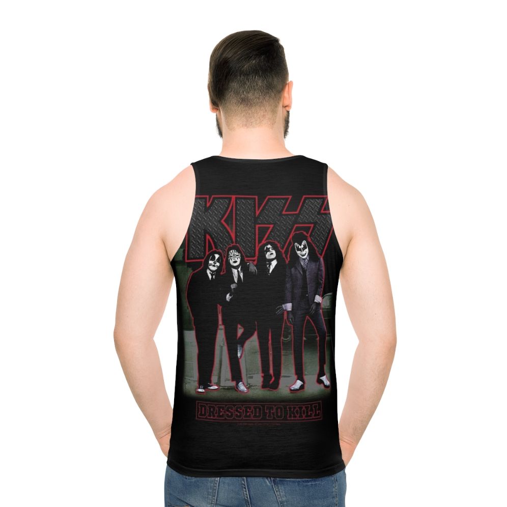 Kiss Dressed To Kill Unisex Tank Top