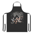 Kiss rock band inspired apron with band logo