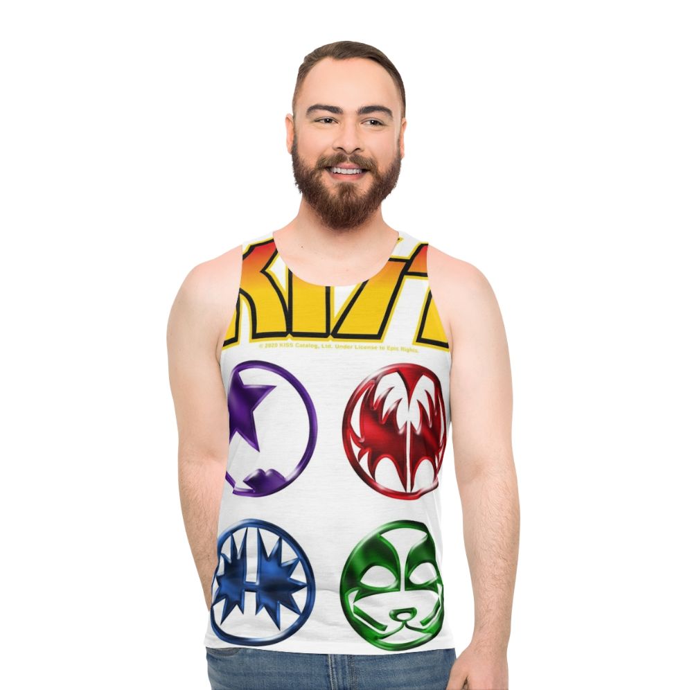Kiss Logo Starman Spaceman Demon Catman Unisex Tank Top