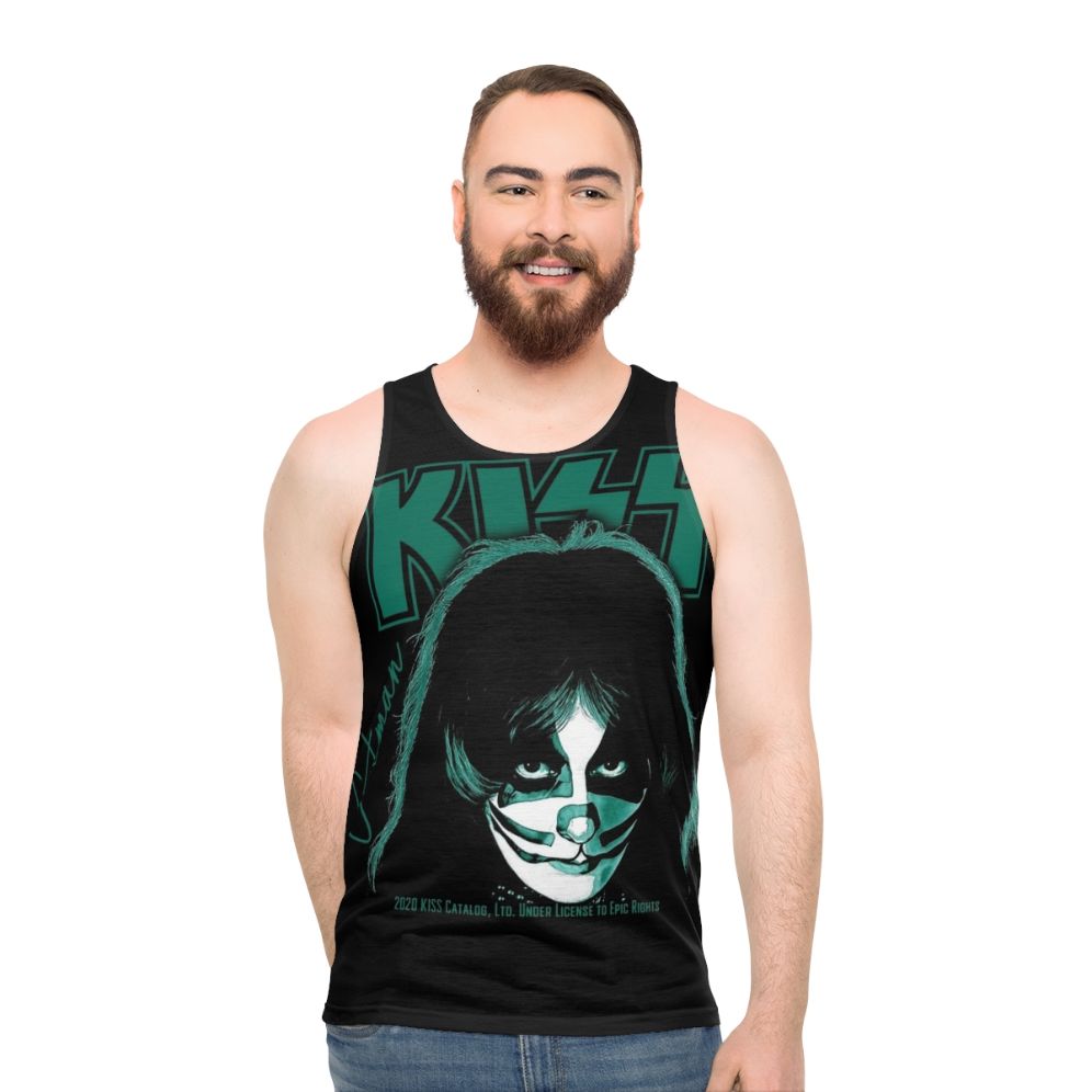 Kiss rock band unisex tank top
