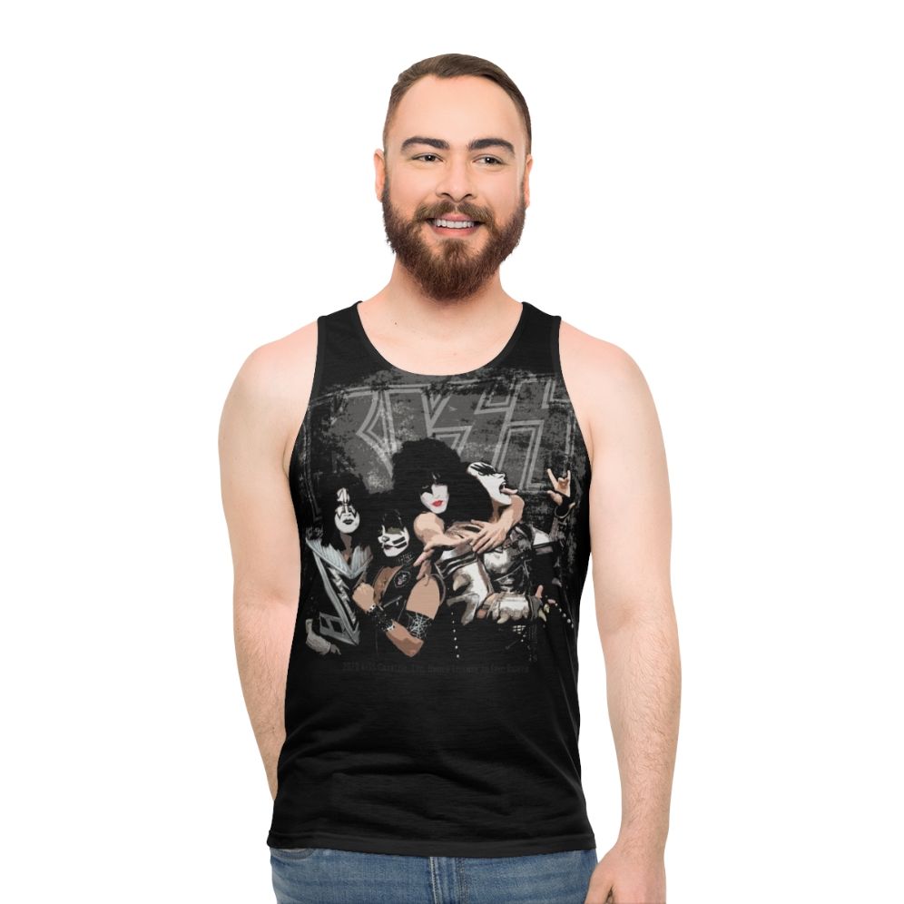 Kiss Rock Band Unisex Tank Top