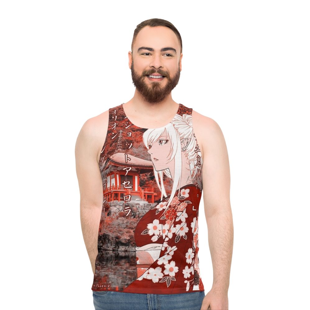 Unisex Kiss Shot Yukata Inspired Tank Top