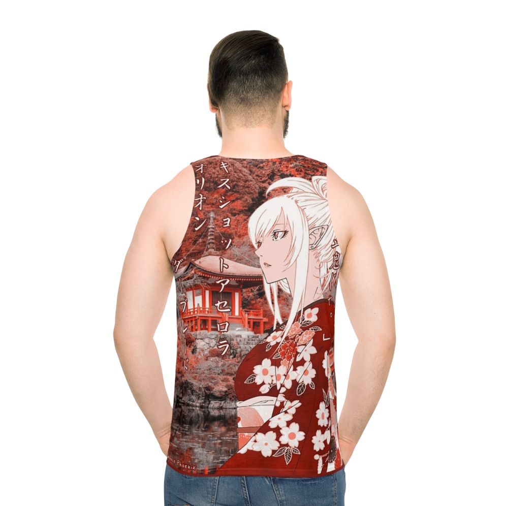 Unisex Kiss Shot Yukata Inspired Tank Top