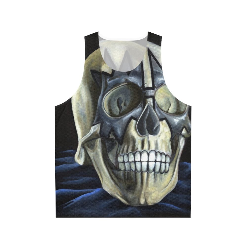 Kiss Skull Spaceman Unisex Tank Top