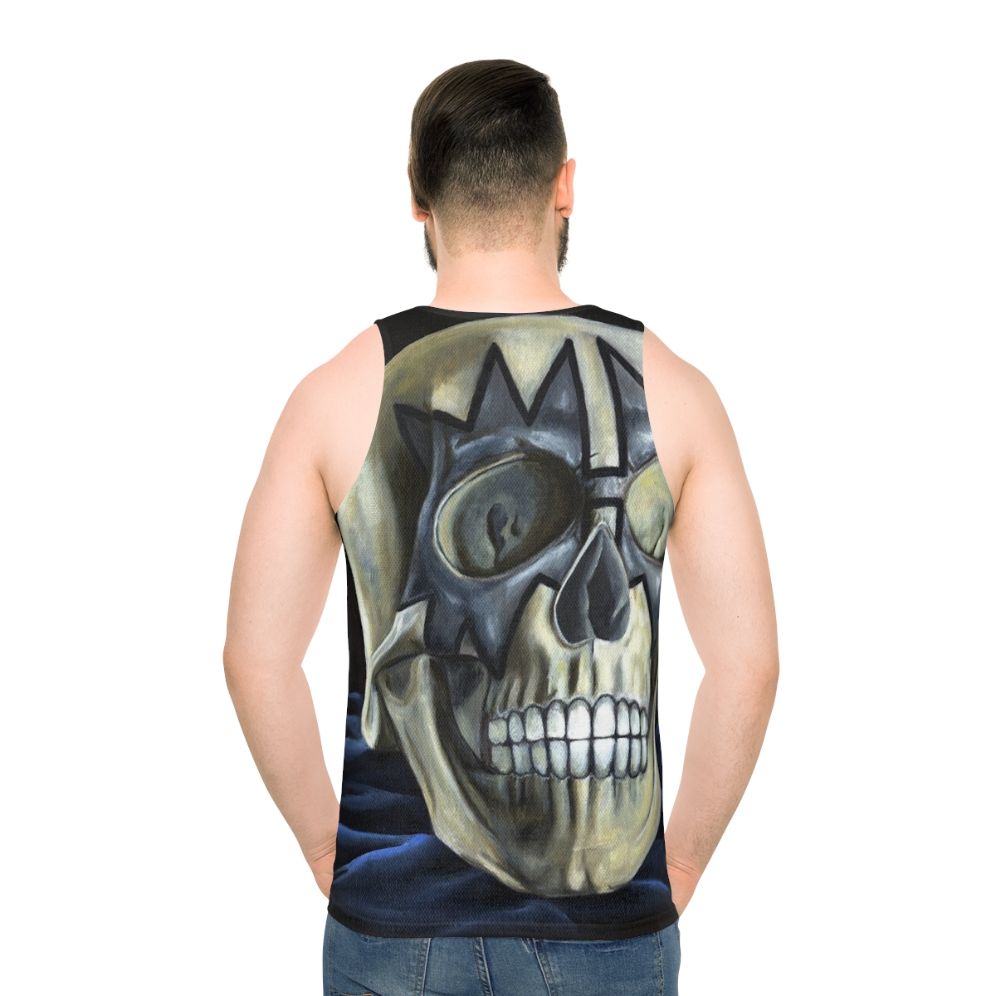 Kiss Skull Spaceman Unisex Tank Top