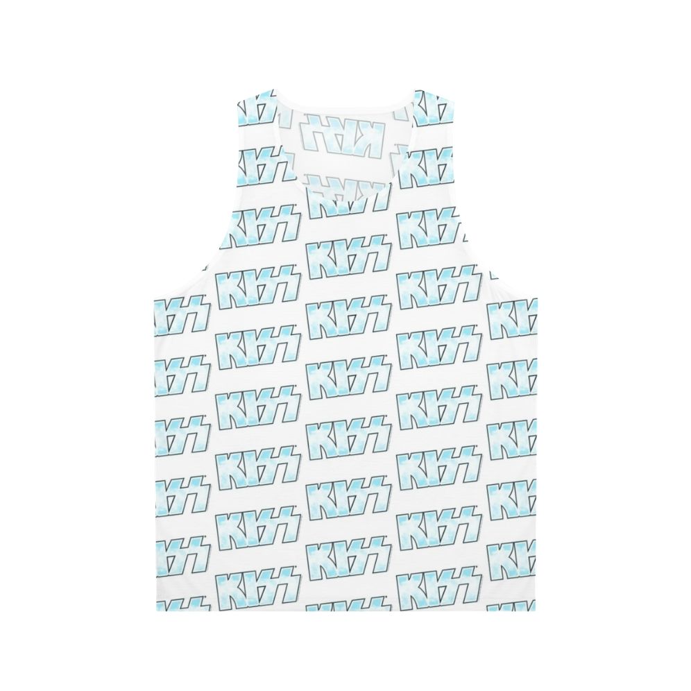 Kiss the Band Clouds and Blue Sky Unisex Tank Top