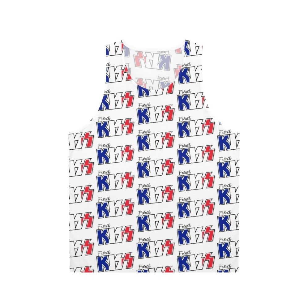 Kiss the Band French Kiss Logo Unisex Tank Top