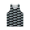 Kiss the Band Logo Dark Unisex Tank Top