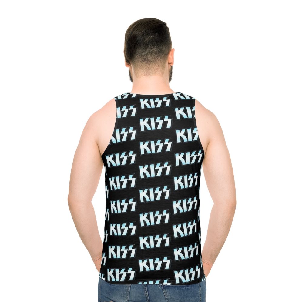 Kiss the Band Logo Dark Unisex Tank Top