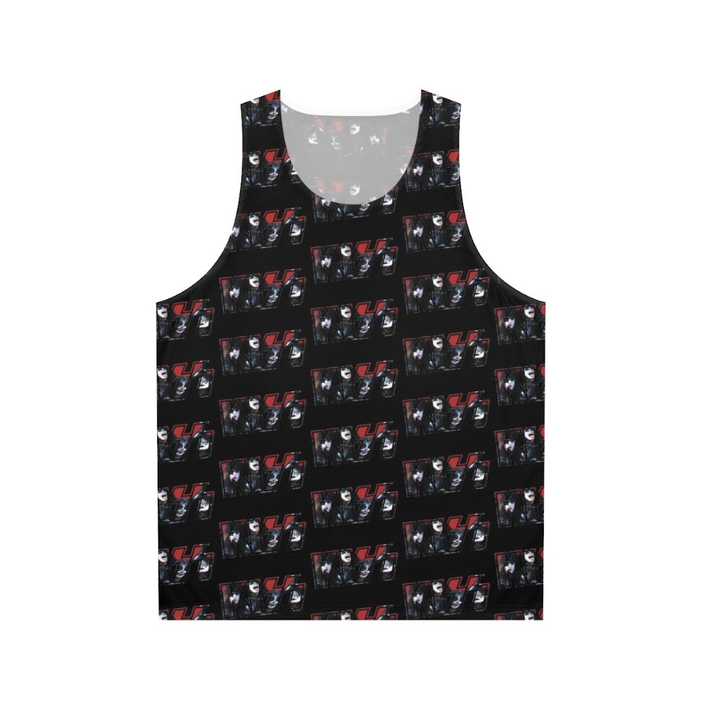 Kiss the Band Logo Dark Unisex Tank Top