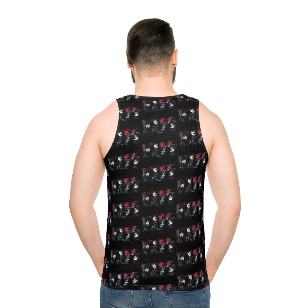 Kiss the Band Logo Dark Unisex Tank Top