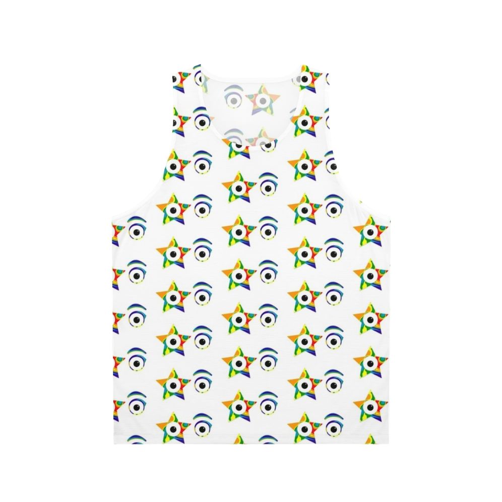 Kiss the Band Rainbow Tie Dye Unisex Tank Top