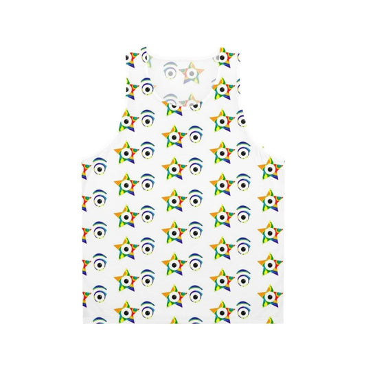 Kiss the Band Rainbow Tie Dye Unisex Tank Top