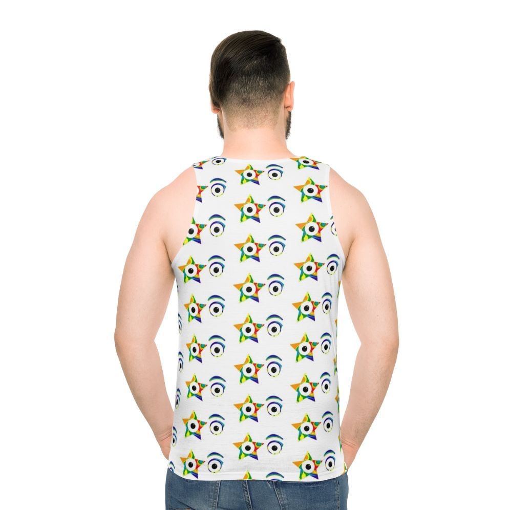 Kiss the Band Rainbow Tie Dye Unisex Tank Top