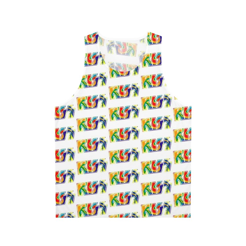 Kiss The Band Rainbow Tie Dye Unisex Tank Top