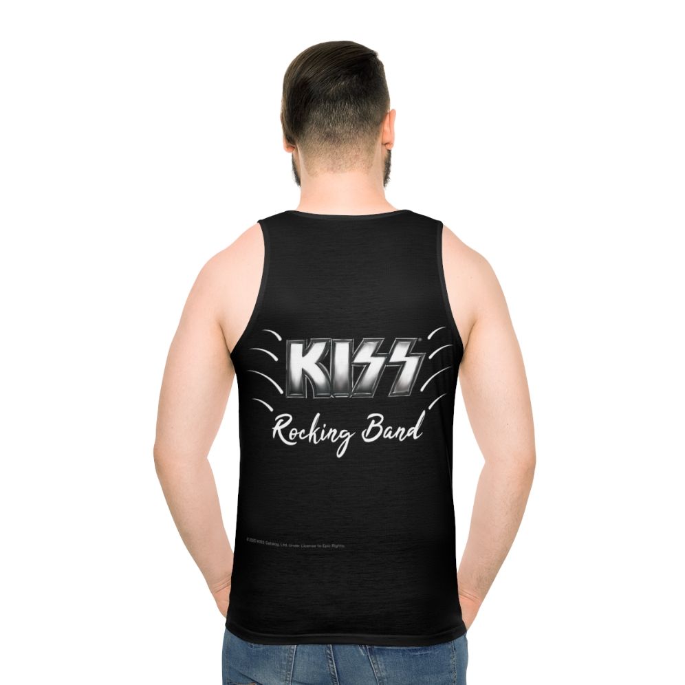 Kiss the Band Rocking Band Unisex Tank Top