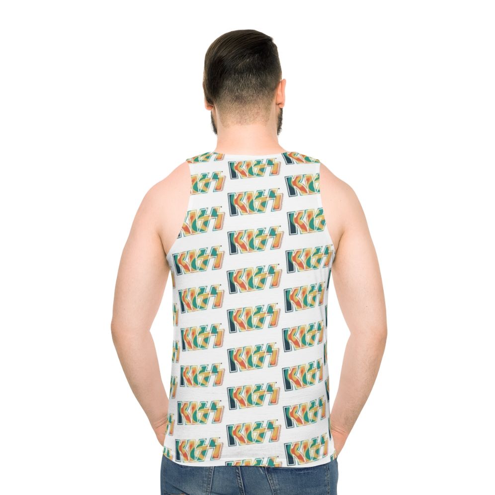 Kiss the Band Tropical Tie Dye Unisex Tank Top