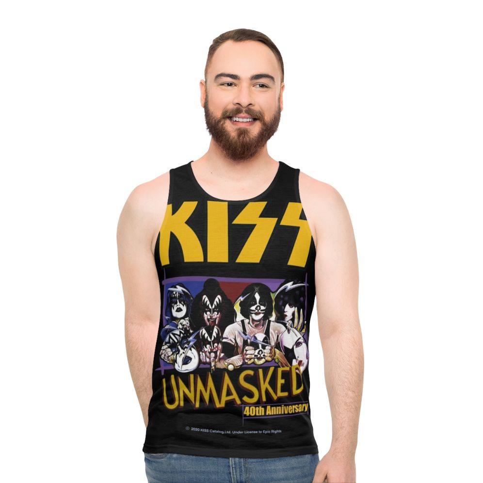 Kiss Unmasked Fan Art Unisex Tank Top