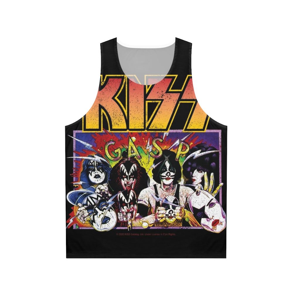 Kiss Unmasked Poster Art Unisex Tank Top