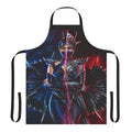 Kitana-inspired apron featuring the Mortal Kombat 11 character design