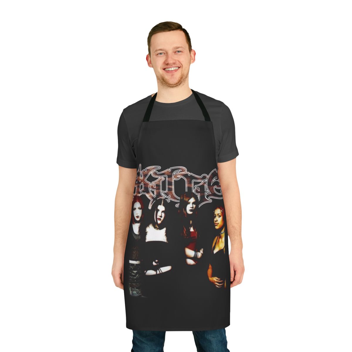 Kitten Spitting Apron with Rare Nu Metal Inspired Design