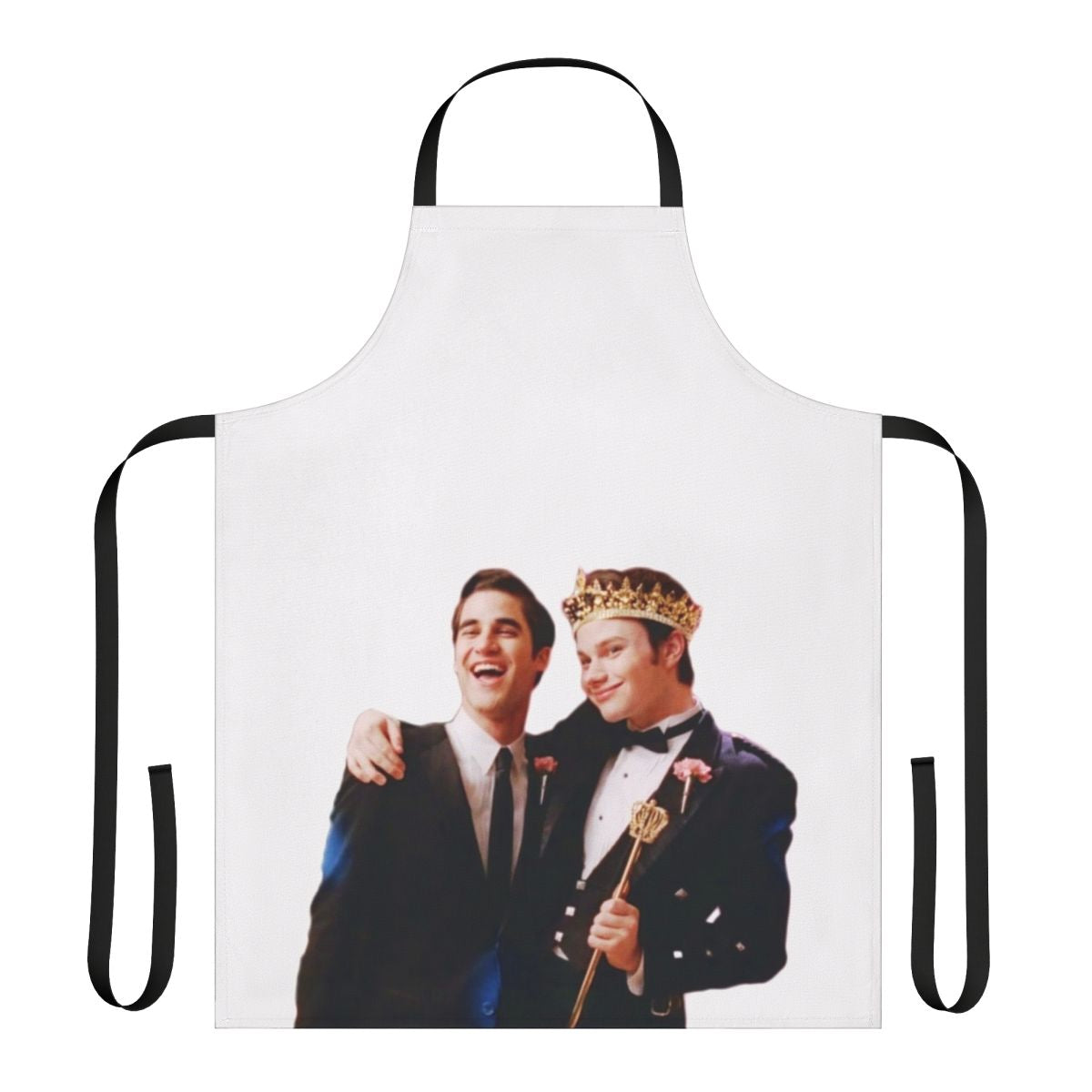 Klaine Prom Apron featuring Darren Criss and Chris Colfer from Glee