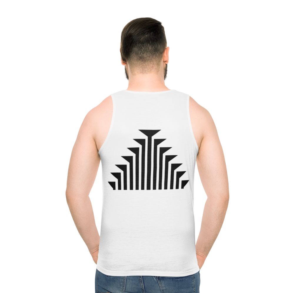 Klamath tribes inspired unisex black tank top