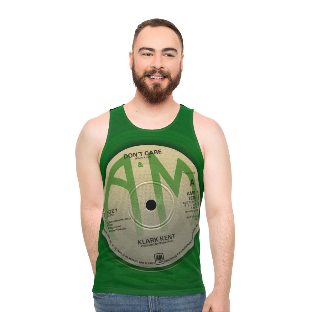 Klark Kent 45 RPM Unisex Tank Top