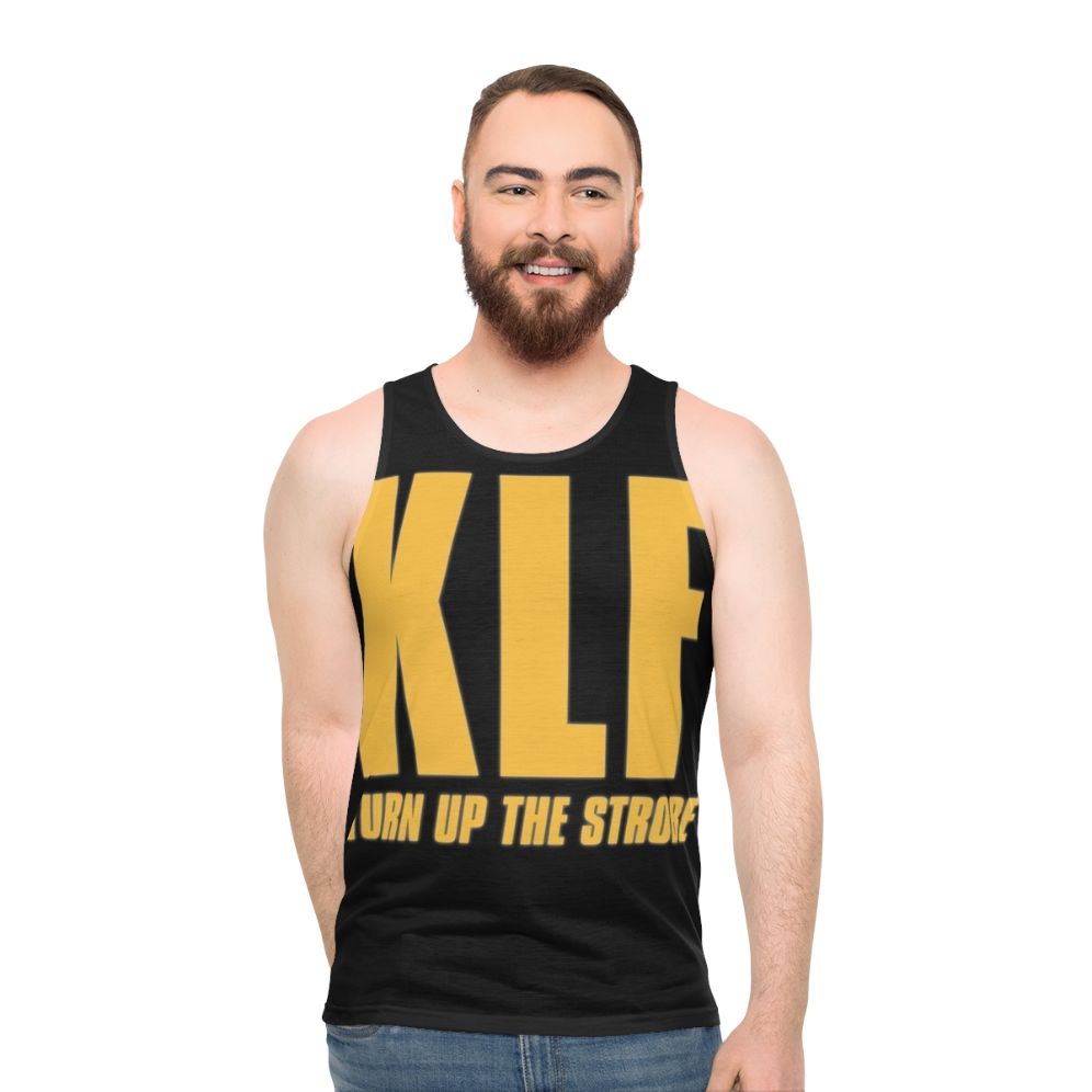 KLF "Turn Up The Strobe" Unisex Dance Music Tank Top