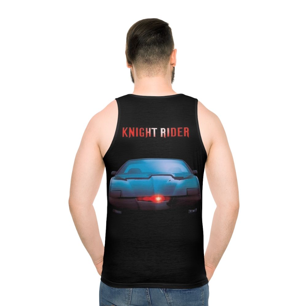 Knight Rider Unisex Tank Top with Retro Car Graphics