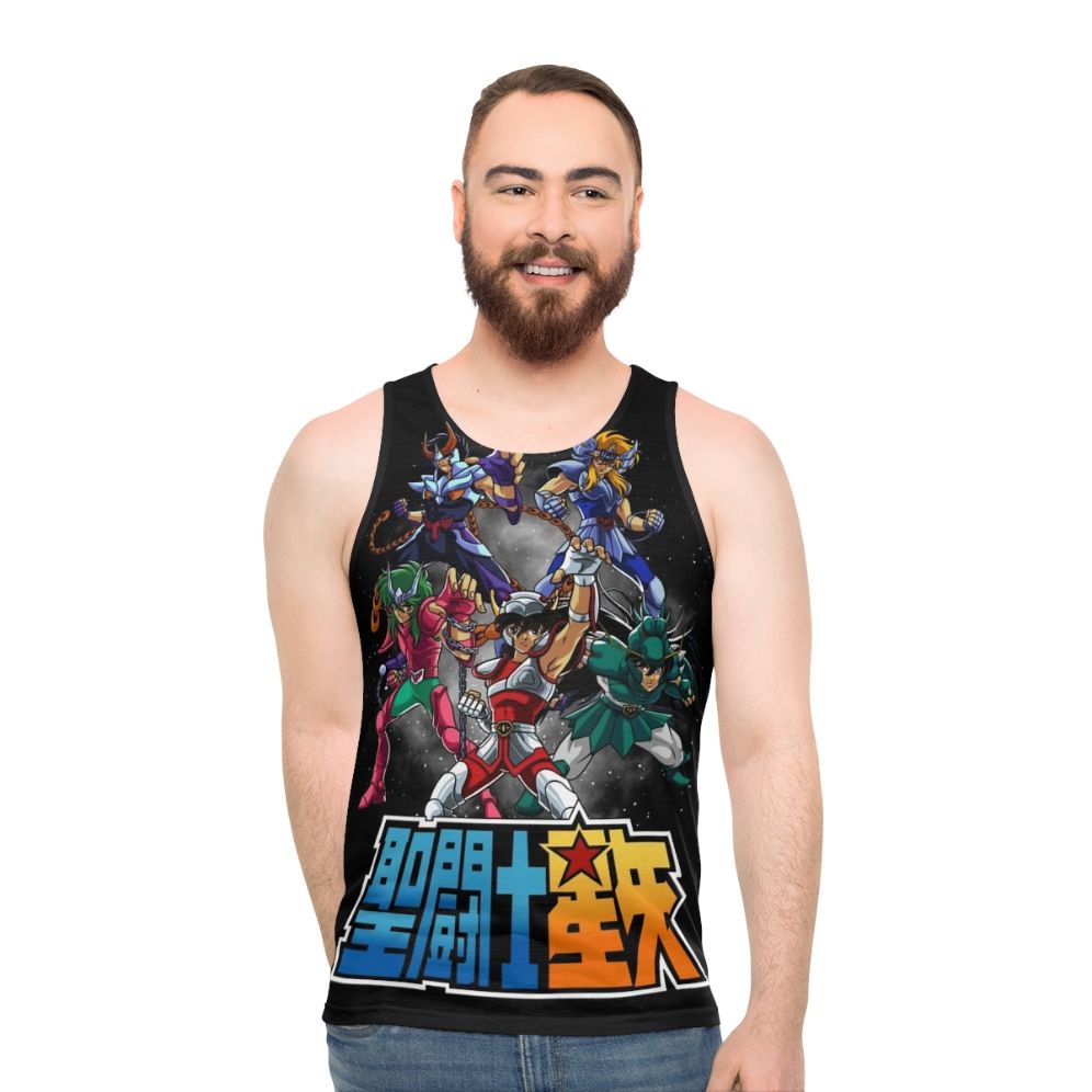 Knights of the Zodiac Unisex Anime and Manga Tank Top