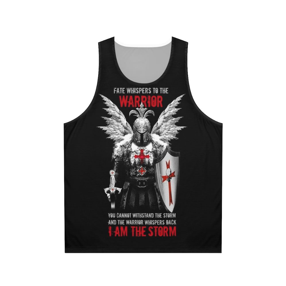 Knights Templar Crusader Warrior Unisex Tank Top