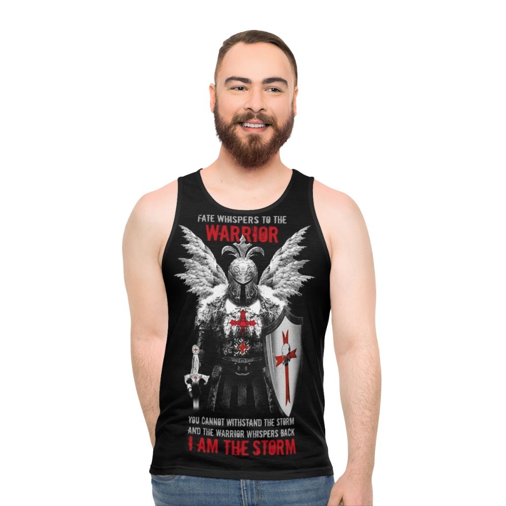 Knights Templar Crusader Warrior Unisex Tank Top