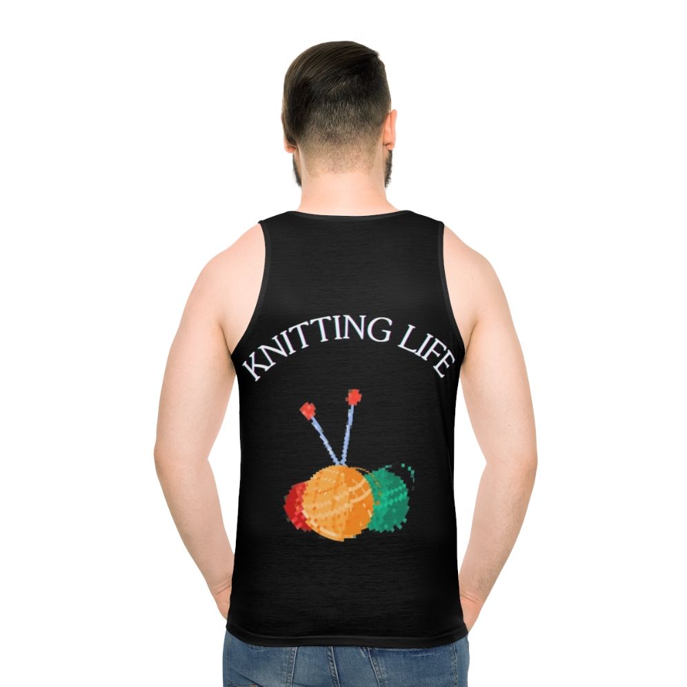 Knitted unisex tank top
