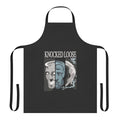 Knocked Loose band logo and artwork printed on a high-quality kitchen apron