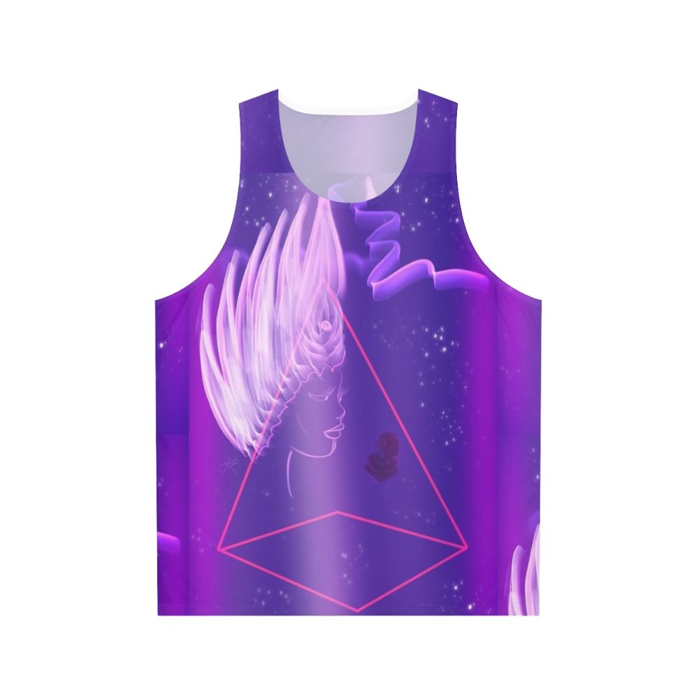 Unisex tank top with "Know Thyself" design for spiritual growth and self-awareness