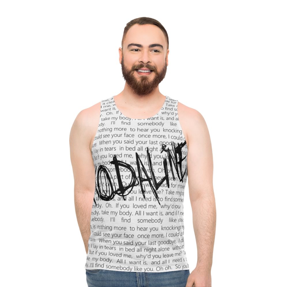 Kodaline "All I Want" Unisex Music Lover's Tank Top