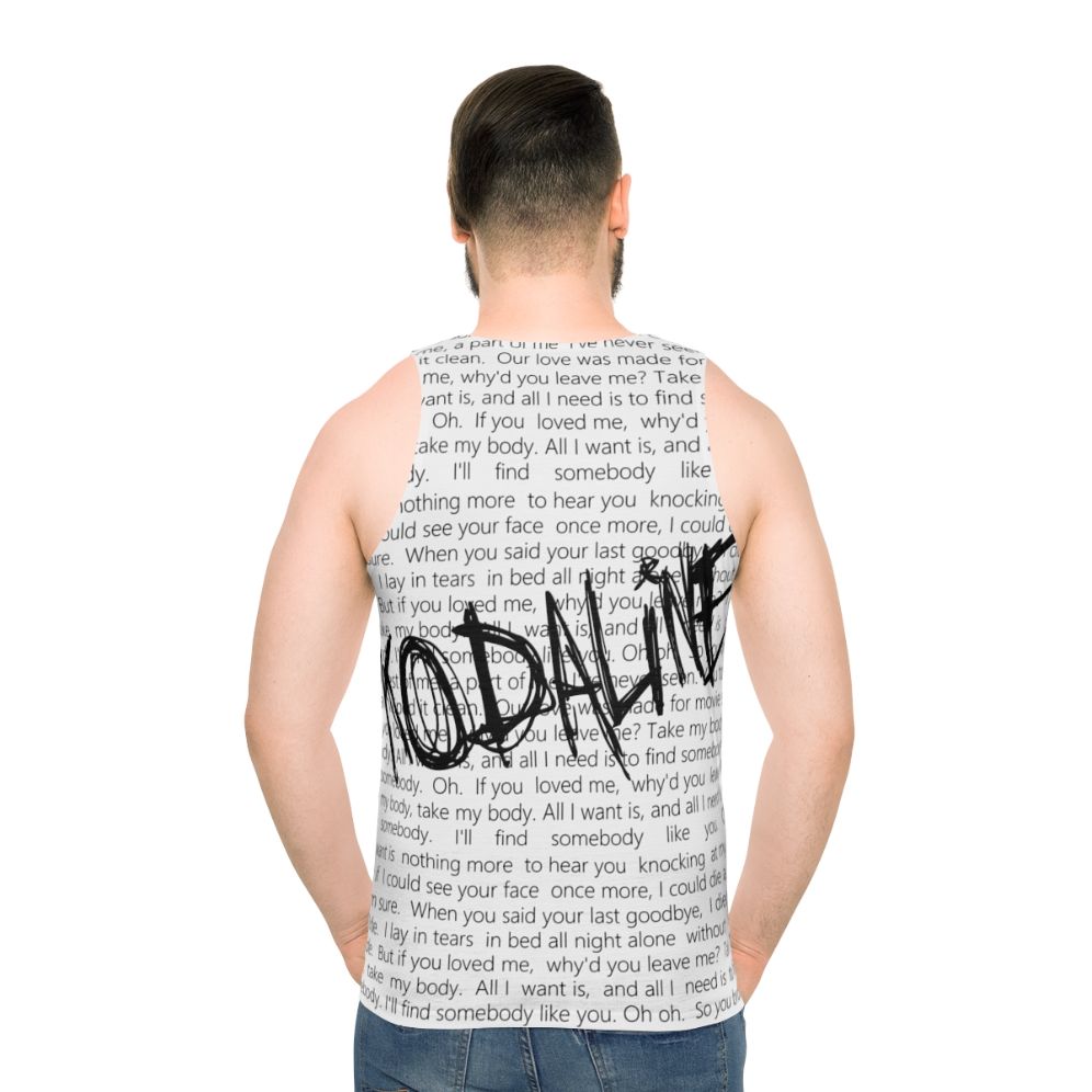 Kodaline "All I Want" Unisex Music Lover's Tank Top